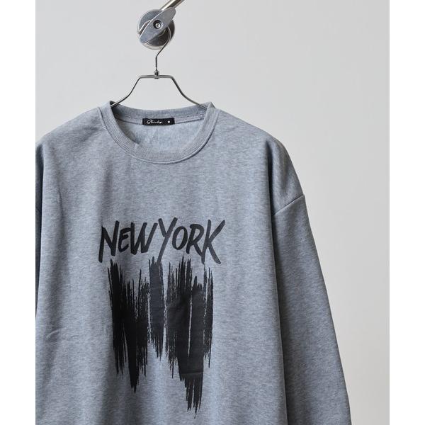 トレーナー スウェット 裏起毛 スウェットプリントトレーナー unisex メンズ レディース