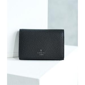 名刺入れ 「LANVIN en Bleu/ランバン オン ブルー」 モル 名刺入れ 牛革 メンズ レディース