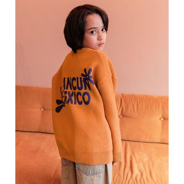 ニット セーター 「遊んで汚れても安心♪」洗える!HAPPYカラーニットプルオーバー25(KIDS)...