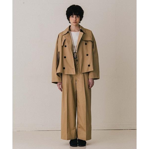 チノパン NORMANDY WIDE CHINO/ノルマンディーワイドチノ レディース