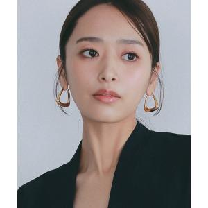 ピアス モードフープピアス レディース