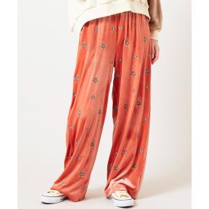 パンツ 「チャイハネ」ロクアーベロアパンツ レディース