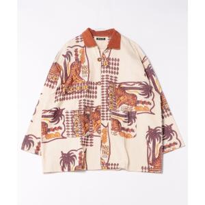 シャツ 「チャイハネ」レトパケコーデュロイMEN'Sシャツ メンズ レディース