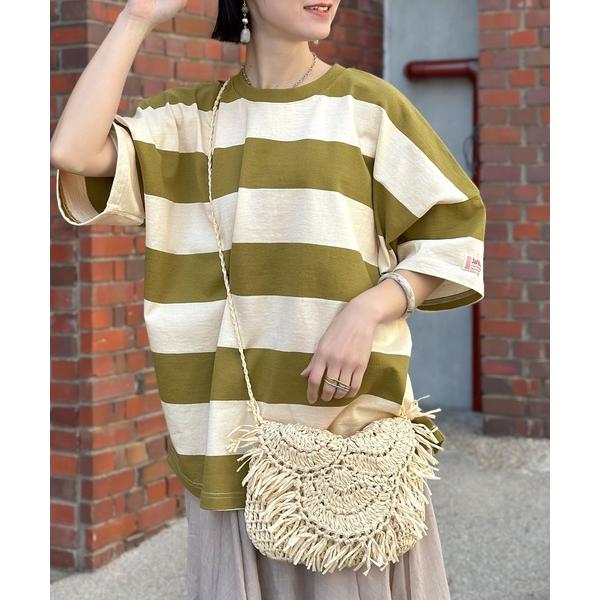 「Java」 半袖Tシャツ MEDIUM グリーン系その他 メンズ