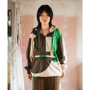 パーカー 寛大なインテリア anorak parka レディース メンズ
