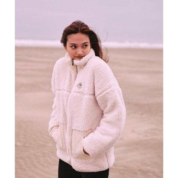 「ROXY」 ブルゾン MEDIUM ナチュラル レディース