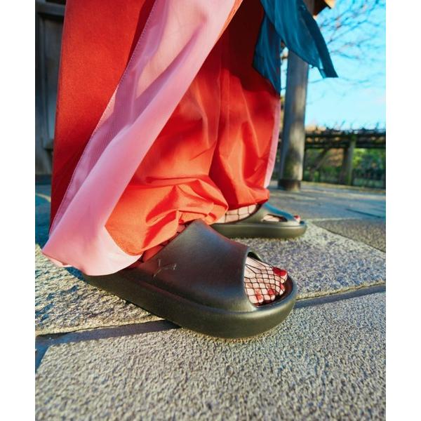 「PUMA」 サンダル 23.0cm ブラック メンズ
