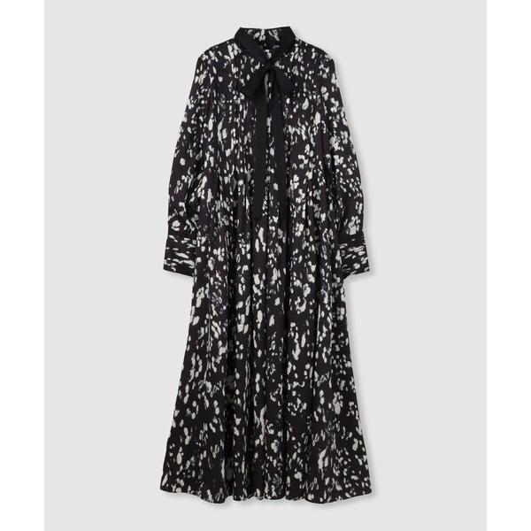 ワンピース OFFICINAプリーツフレアワンピース