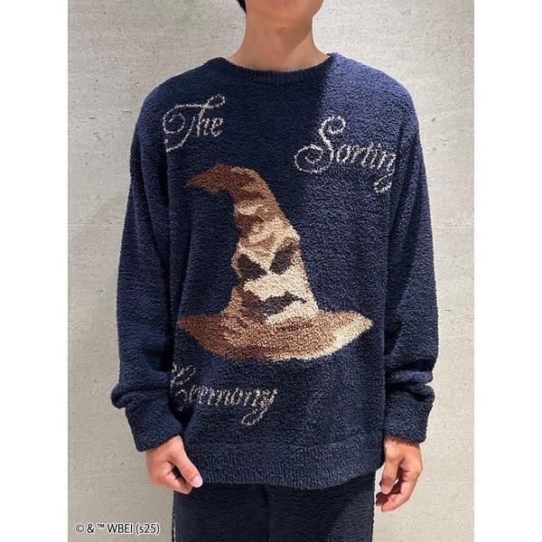 パジャマ 「メンズ」「ハリー・ポッター」モチーフニットプルオーバー メンズ