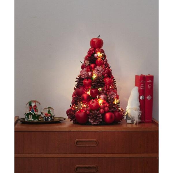 インテリア クリスマスツリーM/LEDライト付き