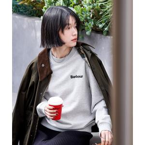 トレーナー スウェット Barbour × FREAK'S STORE/バブアー 別注 ALLEN BY CREW NECK SWEAT SHIRT/