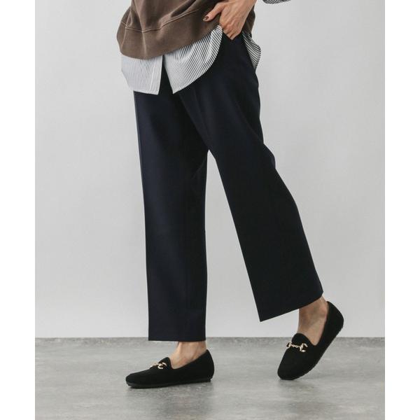 パンツ あったかウツクシルエットイージーストレートパンツ/580754 レディース