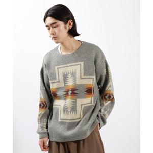 セーター ニット 「PENDLETON(ペンドルトン)」別注クルーネックニット メンズ
