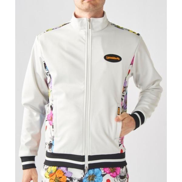 ブルゾン アウター 「Loudmouth/ラウドマウス」ボンディングブルゾン　バックプリント　防風性...