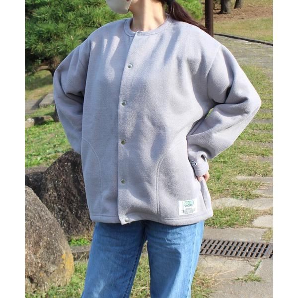 カーディガン 「DISCUS ATHLETIC/ディスカス アスレチック」インレイ裏毛シャギーボンデ...