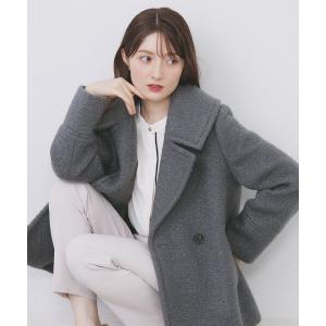 ピーコート pコート ブークレミドルコート「洗える」 レディース