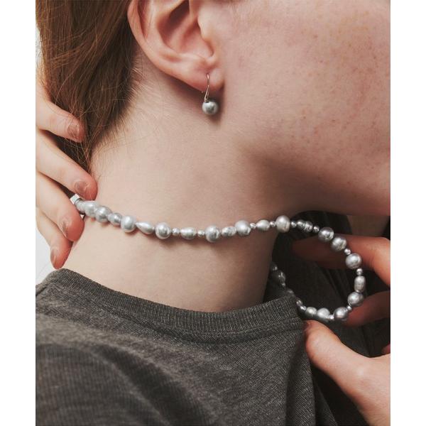 ネックレス 「les bon bon」eluna gray pearl necklace/エルーナ ...