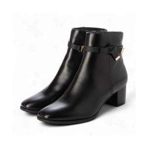 ブーツ ノットリボン2WAYショートブーツ レディース