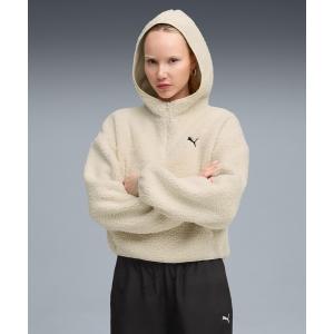パーカー PUMA プーマ ウィメンズ ワードローブ ESS オーバーサイズド ポーラー フリース フーディ レディース