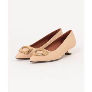 パンプス 「ANGEL ALARCON」ポインテッドトウオーナメントパンプス(D1008D)