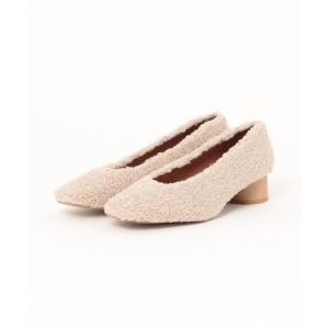 パンプス 「ANGEL ALARCON」スクエアトウボアパンプス(D1100D)