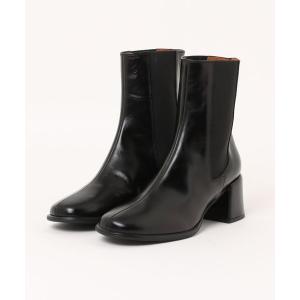 ブーツ 「ANGEL ALARCON」センターシームサイドゴアブーツ(D3014D) レディース