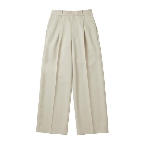 ワイドパンツ スラックス パンツ 「original」Twill semi wide pants レ...