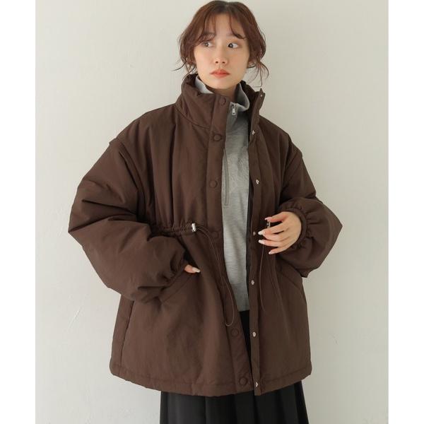 ダウンコート ダウンジャケット 「CLEIO」2WAYミドル丈中綿コート 2WAY MID-LENG...