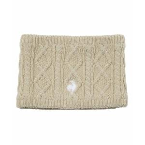 ネックウォーマー スヌード 「le coq sportif GOLF」ケーブル編み ネックウォーマー ゴルフ レディース