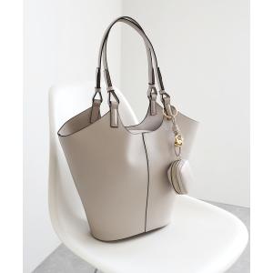 トートバッグ チャーム付き バケットトートバッグ「詳細動画あり」 レディース