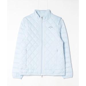 ブルゾン アウター キャロウェイ Callaway スターストレッチ袖取り外し中綿ブルゾン レディース