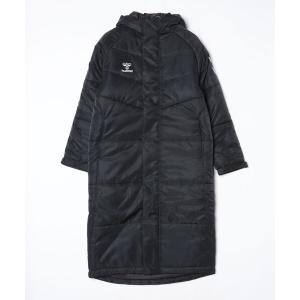 ダウンジャケット ダウン ヒュンメル hummel パデッドロングコート メンズ