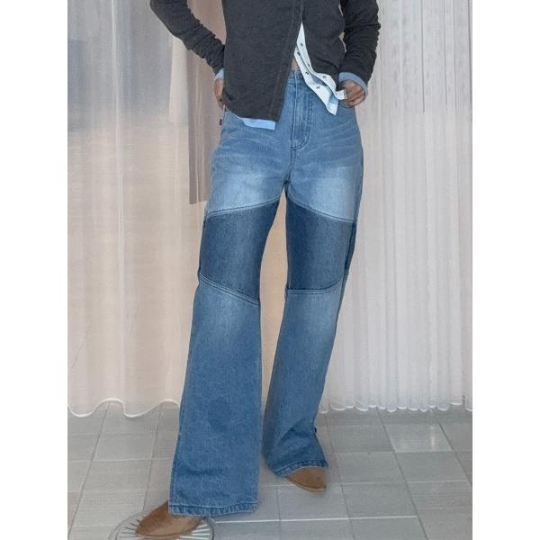 ジーンズ デニム デニムパンツ SEAM BOOT CUT E37 DENIM レディース