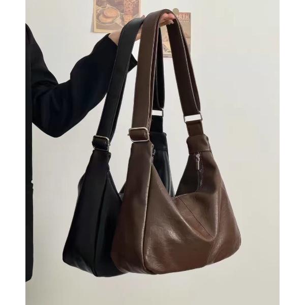 ショルダーバッグ バッグ 2WAYフェイクレザーショルダーバッグ レディース