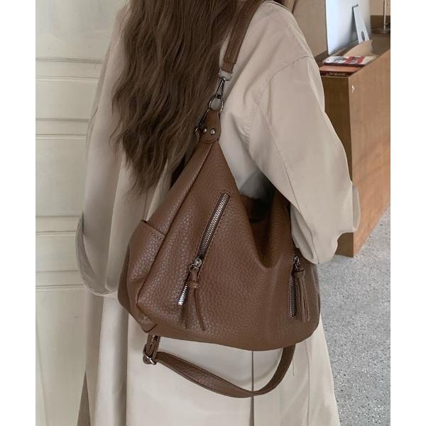 ショルダーバッグ バッグ 2WAYマルチポケットショルダーバッグ レディース