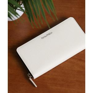 財布 NAUTICA ノーティカ サフィアノ ラウンドロングウォレット メンズ レディース