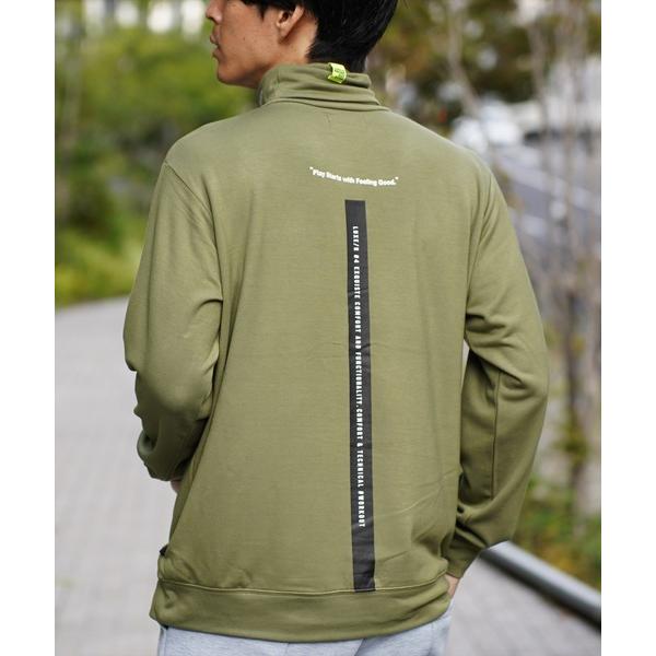 tシャツ (RM)「LUXE/R GOLF」ストレッチ スムース タートルネック プルオーバー メン...