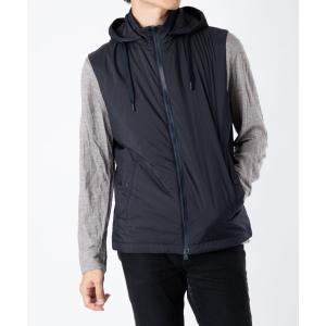 ベスト ジレ HERNO NUAGE VEST ヘルノ ニュアージュ フード ベスト メンズ