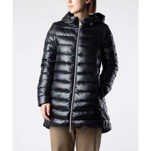 ダウンコート ダウンジャケット HERNO RESORT  A LINE DOWN COAT ヘルノ リゾート ロング ダウンジャケット レディース