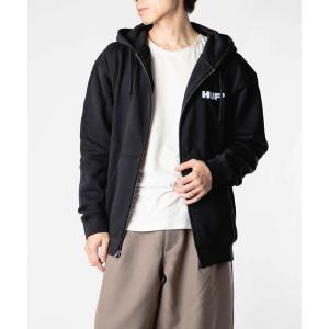 パーカー HUF ALL CAPS F/Z HOODIE ハフ オールキャップス フルジップ パーカー メンズ レディース