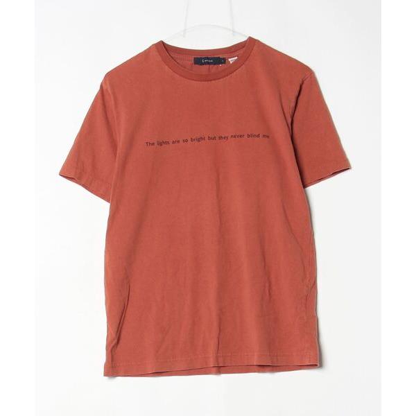 「RAGEBLUE」 半袖Tシャツ S オレンジ メンズ