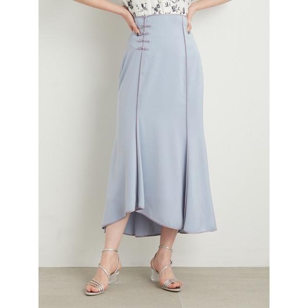 「LILY BROWN」 スカート 0 ライトブルー レディース