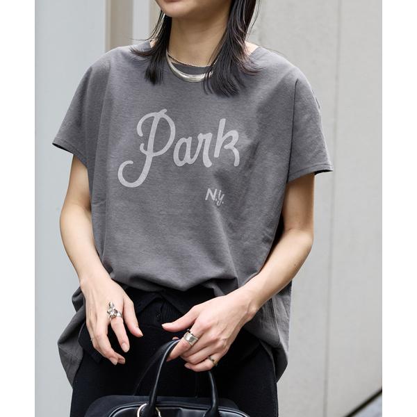 「RIDING HIGH」 半袖Tシャツ FREE チャコールグレー レディース