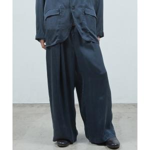 スラックス ピグメントBioキュプラワ イドPT メンズ レディース