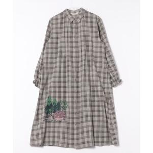 SUPER HAKKA（スーパーハッカ） シャツワンピース 先染めチェック