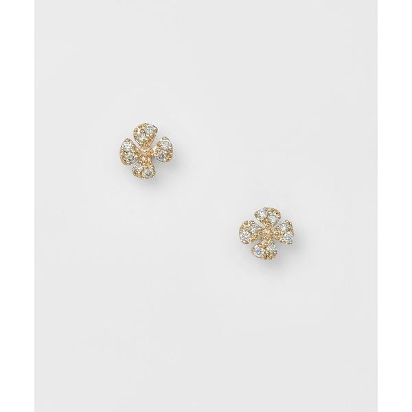 ピアス K10ダイヤモンドピアス（0.03ct）「インスタLIVE紹介アイテム」 レディース
