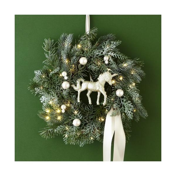 インテリア LED付き リース パール