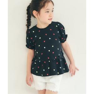 tシャツ 「26年夏」ペプラムパフトップス/7days Style キッズ 子供服 女の子
