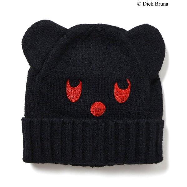 ニット帽 ニットキャップ ブラック・ベア　ニットキャップ キッズ 子供 男の子 女の子