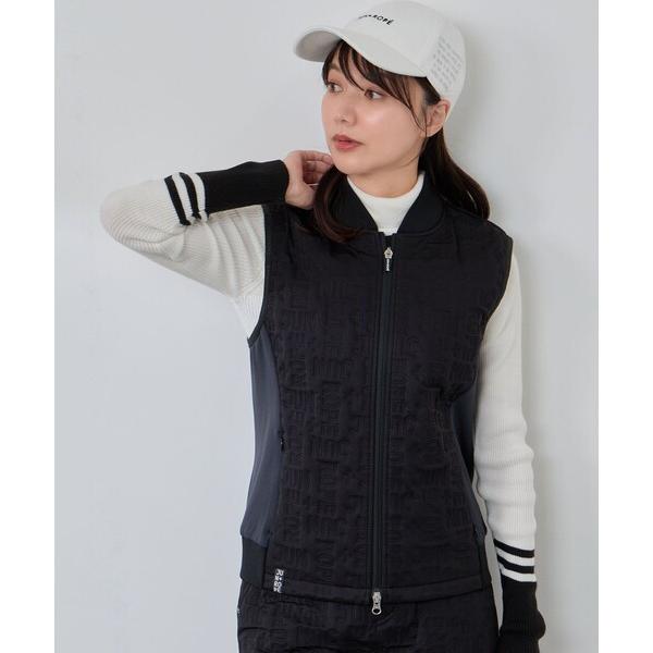 ブルゾン アウター ピンソニック中綿ベスト/防風・撥水//Oggi掲載 レディース